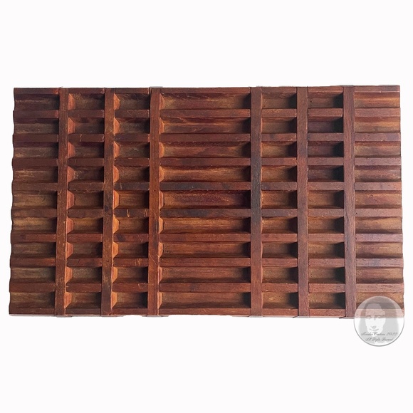 Vintage Dansk IHQ Teak Wood Trivet Danish Modern Jens Quistgaard Design MCM - Picture 6 of 13